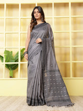 Resham Booti Woven Cotton Saree